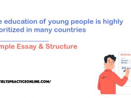 The education of young people is highly prioritized in many countries