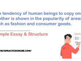 The tendency of human beings to copy one another is shown in the popularity of areas such as fashion and consumer goods.