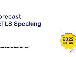 Forecast-IELTS-Speaking-sep–dec-2022