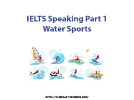 IELTS Speaking Part 1 Water Sports