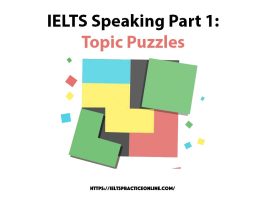 IELTS Speaking Part 1: Topic Puzzles