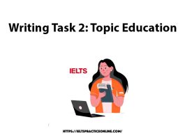 Writing Task 2: Topic Education