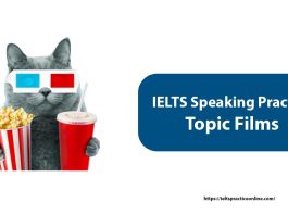 IELTS Speaking Practice Topic Films