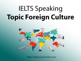 IELTS Speaking Topic Foreign Culture
