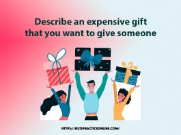 Describe an expensive gift