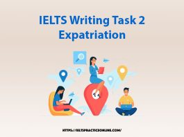 IELTS Writing Task 2 Expatriation