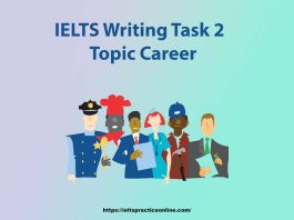 IELTS Writing Task 2 Topic Career