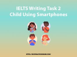 IELTS Writing Task 2 Child Using Smartphones