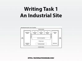 Writing Task 1 An Industrial Site
